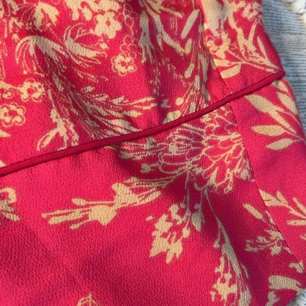 Tropical Floral Vacation Beach Resort Jumpsuit in Pink | Women's L - Picture 6 of 6